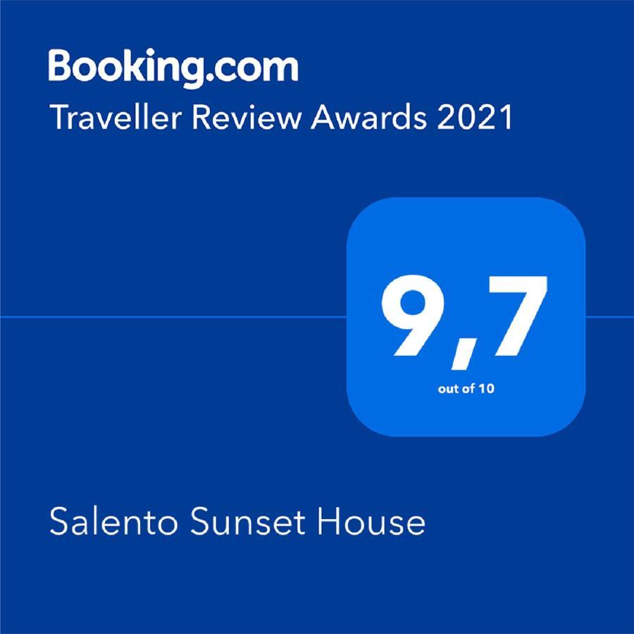Salento Sunset House Vila Pulsano Exterior foto